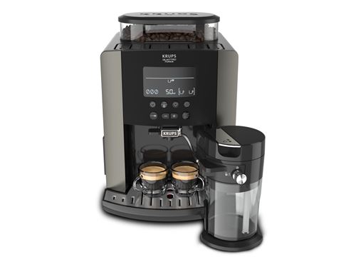 Cafetera superautomática Krups EA819E Negro