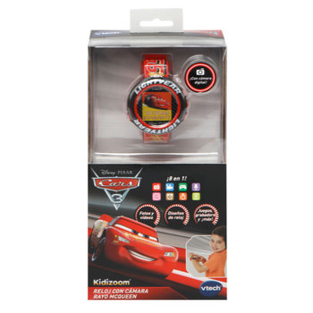 Cars Reloj Con Camara Rayo Mcqueen