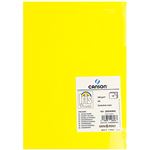 Cartulina A4 Canson Guarro Iris 185 g amarillo canario - 15 hojas