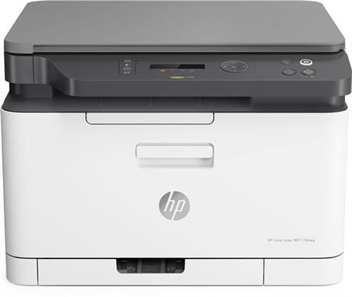 Impresora Multifunción HP Laser Color 178nw, WiFi, USB, Ethernet, bandeja de entrada de 150 hojas, hasta 18 ppm