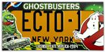 Matrícula Los Cazafantasmas ECTO-1 New York