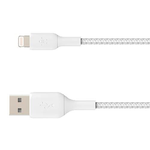 Cable Belkin BoostCharge Lightning a USB-A Blanco 15 cm