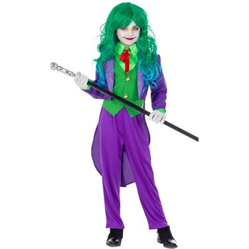 Disfraz De Joker Perversa Infantil