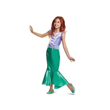 Disfraz Disney Princess Ariel Classic Talla. 5-6 Años