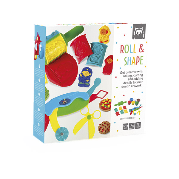 Set de plastilina Roll and shape