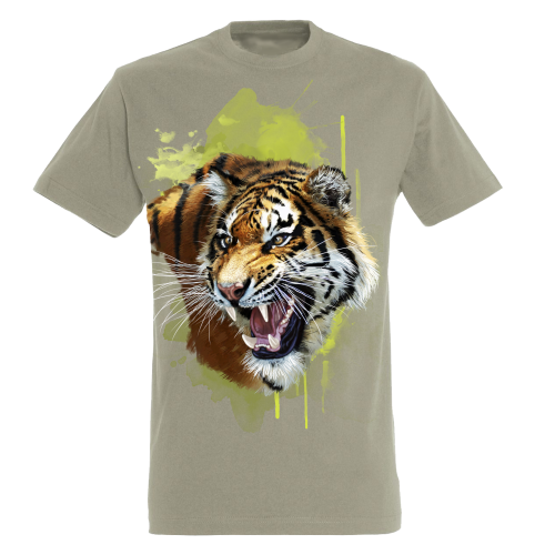 Camiseta Tigre color Beige