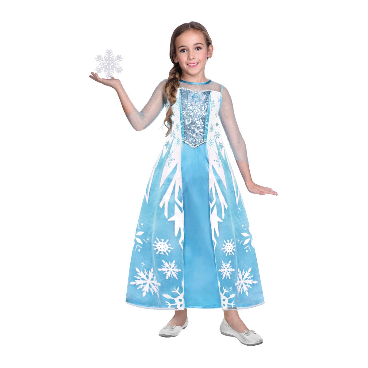 Disney -  Disfraz infantil Elsa Frozen, el Reino de Hielo Disney.