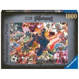 Marvel - Puzzle 1000 piezas Marvel Villainous: Ultron, rompecabezas de calidad ㅤ