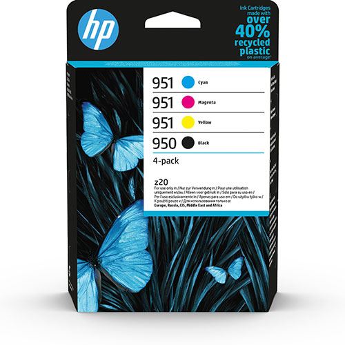 Pack de Cartucho de tintas 4 colores (CMYK) HP 950/951 6ZC65AE