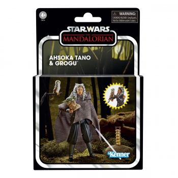 Star Wars-Figura Vintage Ahsoka Tano & Grogu a partir de 4 años