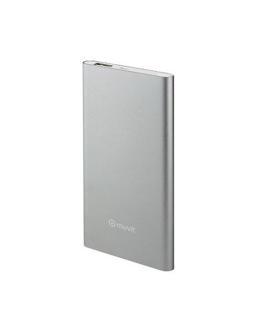 Powerbank Muvit 5000 mAh Plata