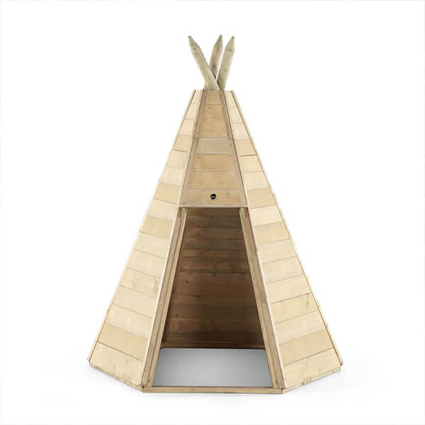 Tipi de madera para niños Hideaway