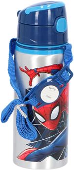 Cantimplora de aluminio con asa Marvel Spiderman 600ml