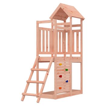 Casita Infantil Pared Escalada Y Escalera Madera 53x110,5x214cm Vidaxl