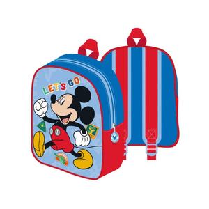 Disney - Mochila de dibujos, tamaño pequeño 24X20X10Cm