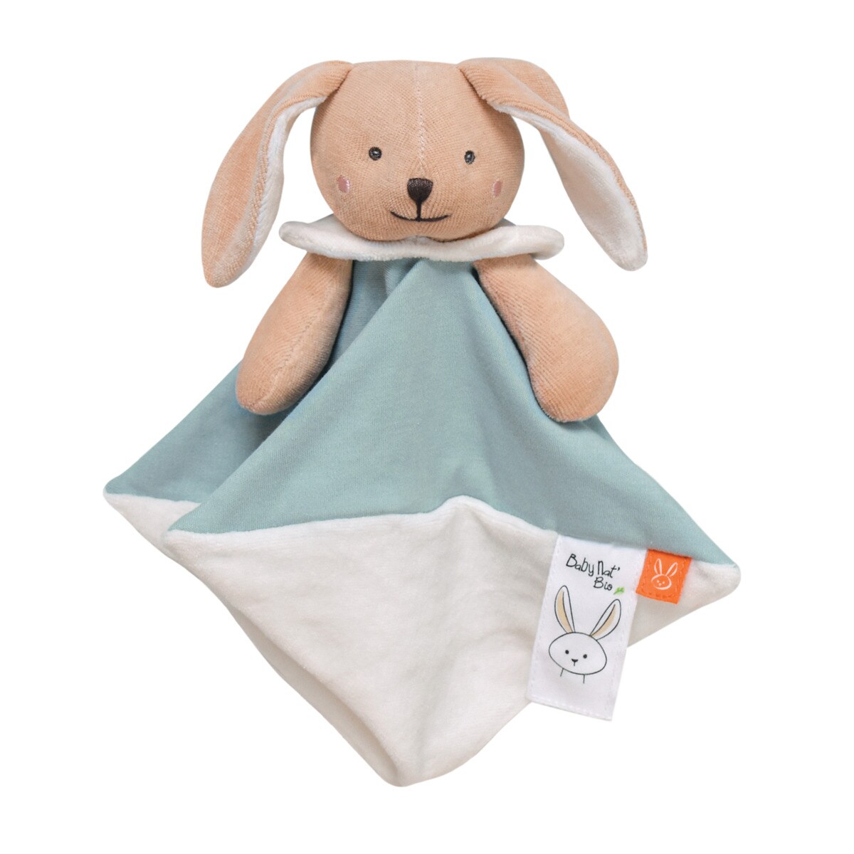 Doudou Et Compagnie - Peluche Con Mantita Conejo POUPI Marine