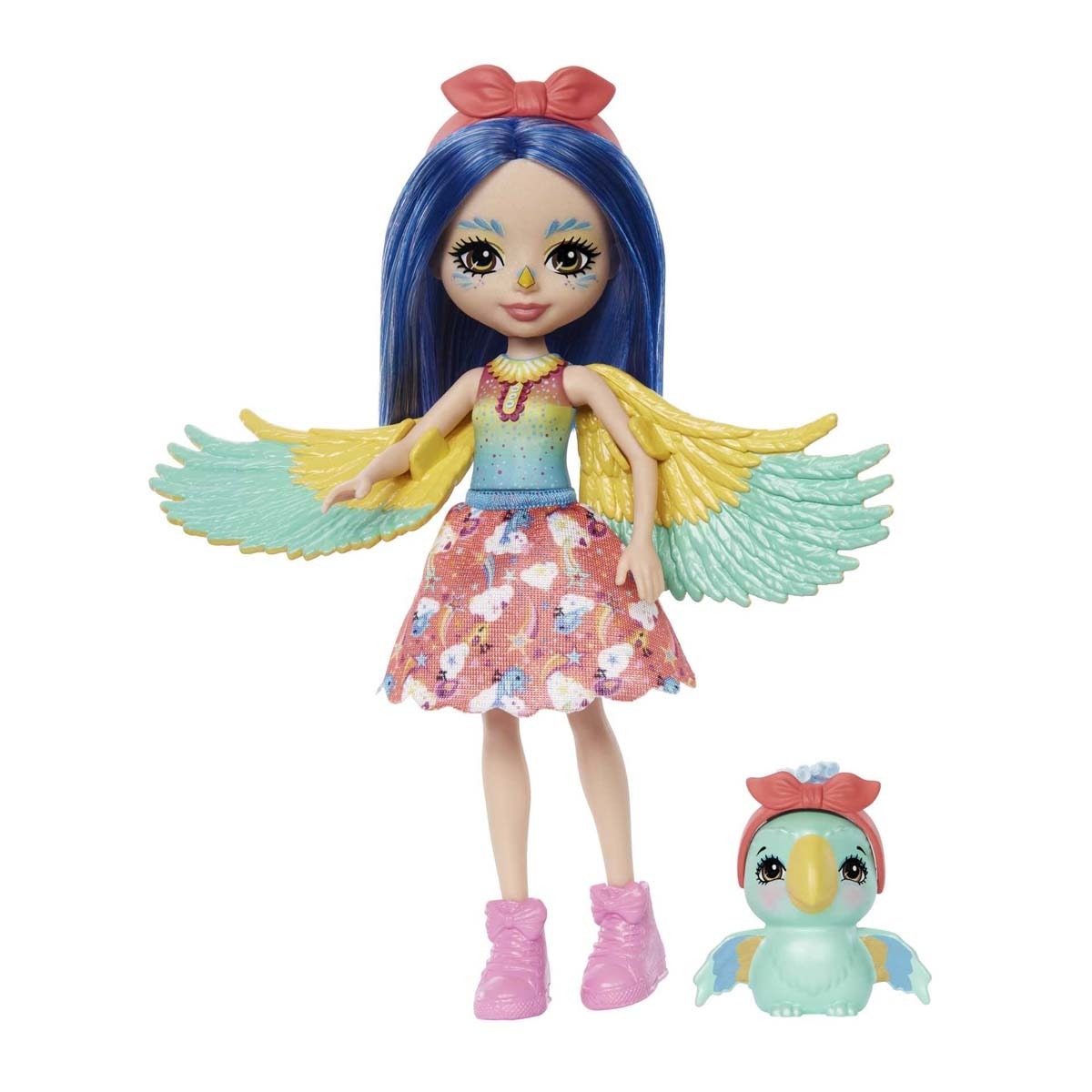 Enchantimals - Prita Y Flutter Muñeca Con Mascota Loro