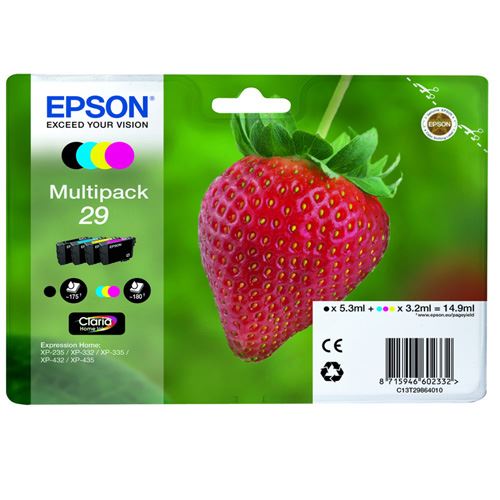 Epson Tinta T29 Pack (MCYK)