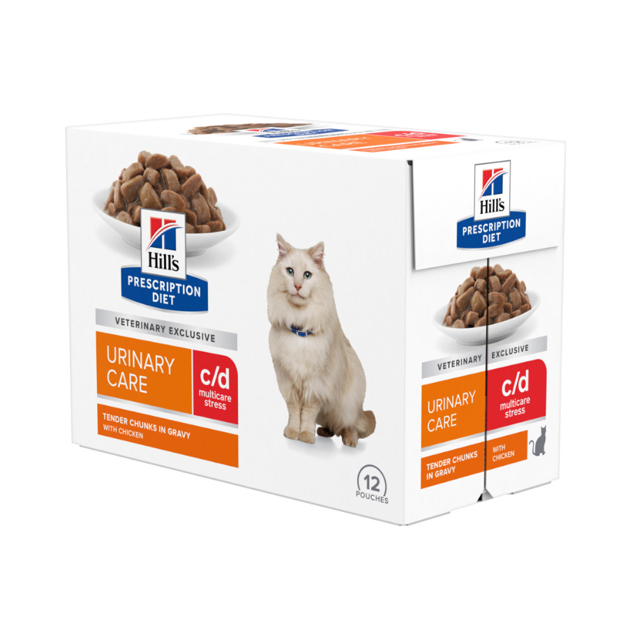 Hill's Prescription Diet c/d Urinary Care sobre para gatos