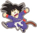 Imán con relieve Dragon Ball Goku