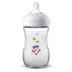 Philips Avent - Biberón Natural 260 ml Hipopótamo