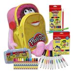 Set mochila de dibujo Play-Doh con 37 piezas rosa