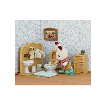 Sylvanian Families Hermano Conejo Y Baño