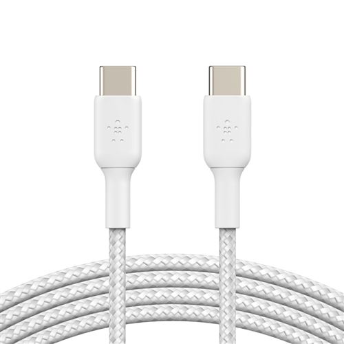 Cable Belkin BoostCharge USB C a USB-C Blanco 1 m