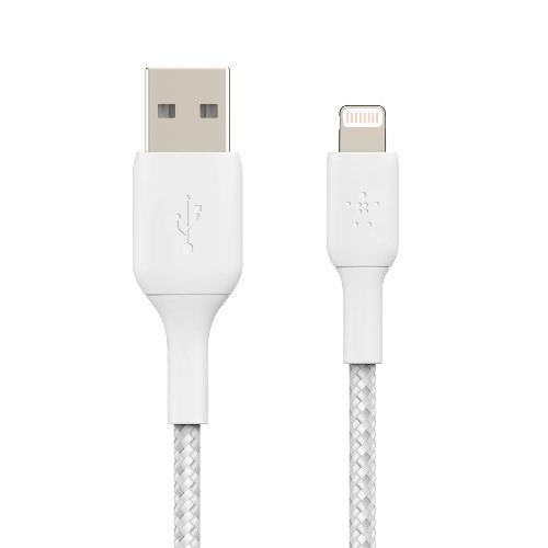 Cable Belkin Lightning a USB-A Blanco 1 metro