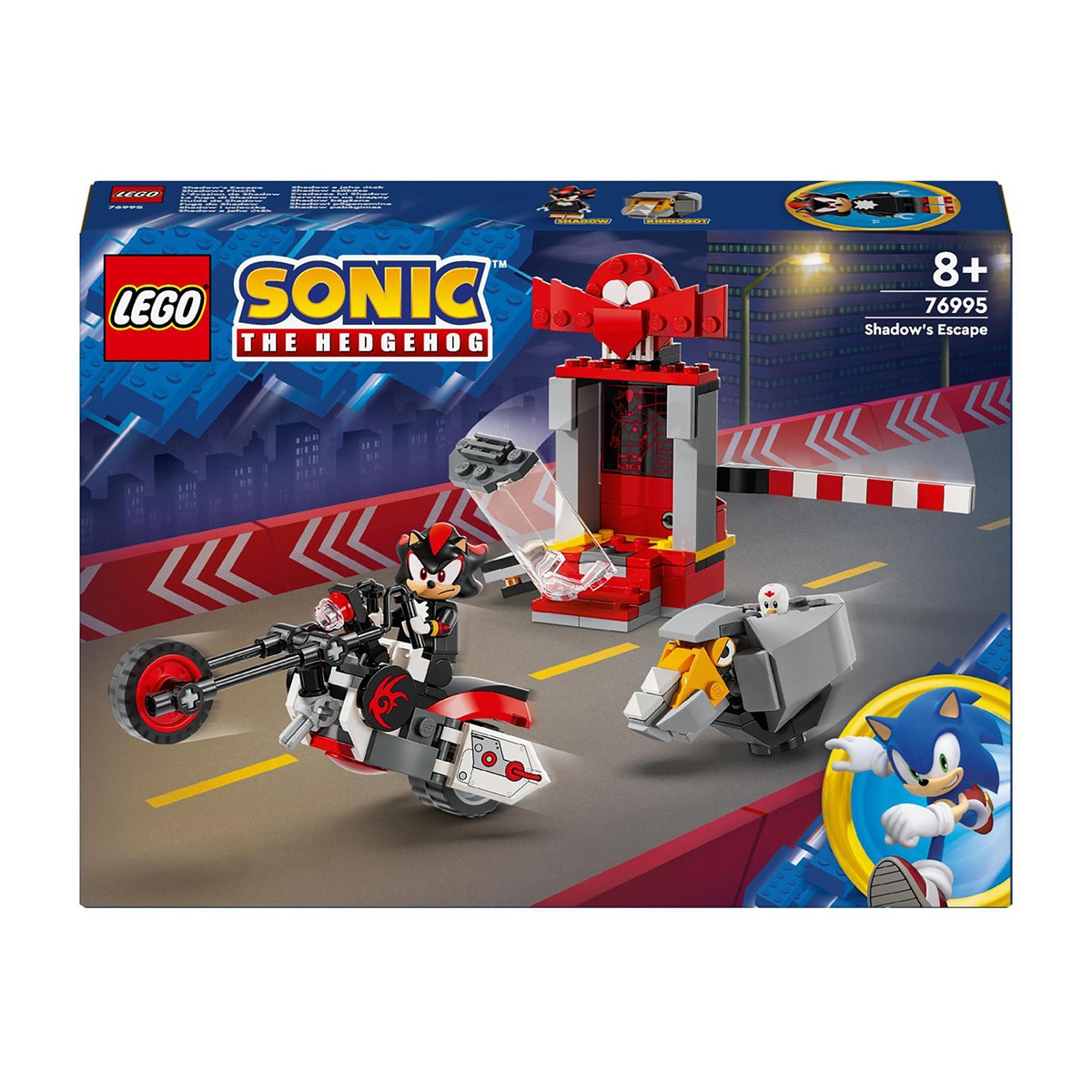 LEGO -  de construcción Huida de Shadow the Hedgehog LEGO Sonic.