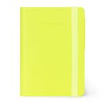 Bloc de notas Plain Legami Lime green liso 9,5x13,5 cm