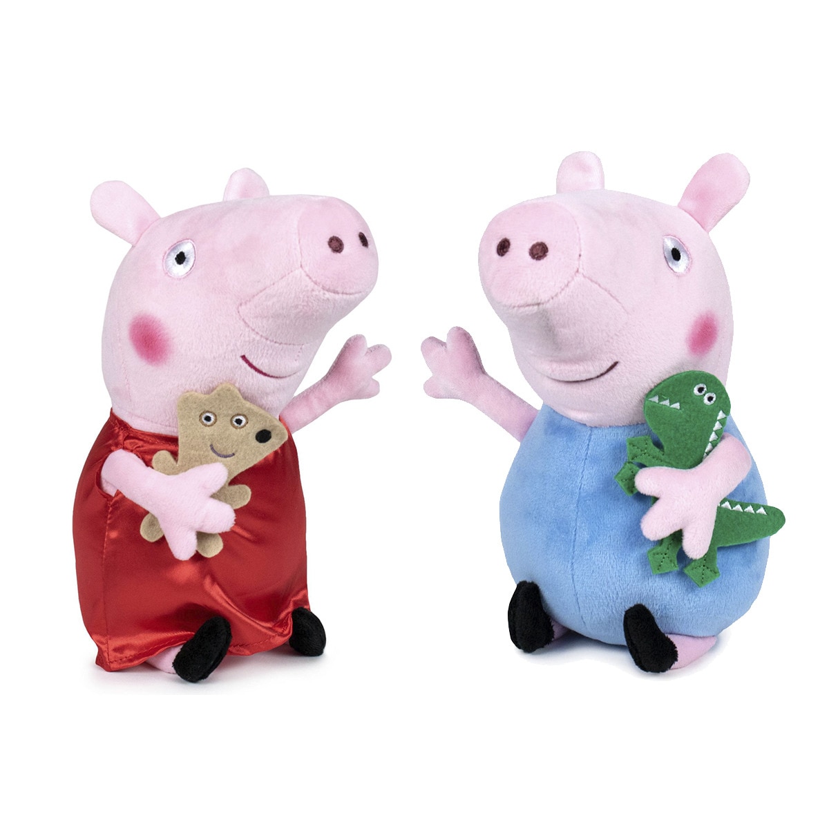 Famosa - Peluches Peppa & George 27 Cm