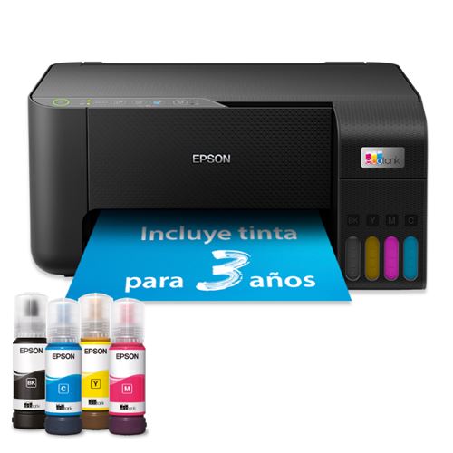 Impresora multifunción Epson EcoTank ET-2860 Wi-Fi  con depósito de tinta