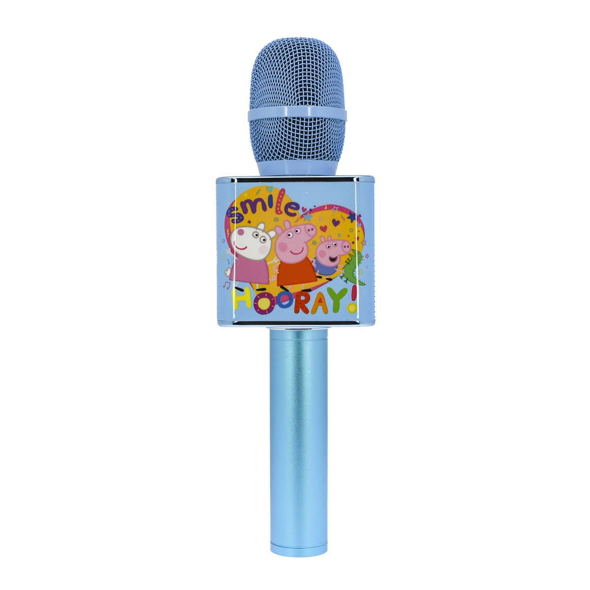 PEPPA-PIG-LIC - Micrófono karaoke Peppa Pig inalámbrico con altavoz.