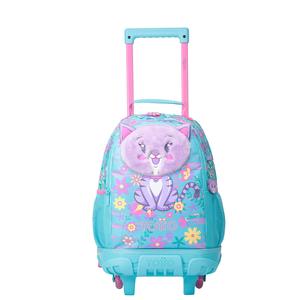 Totto - Mochila escolar con ruedas mediana Tropyglam