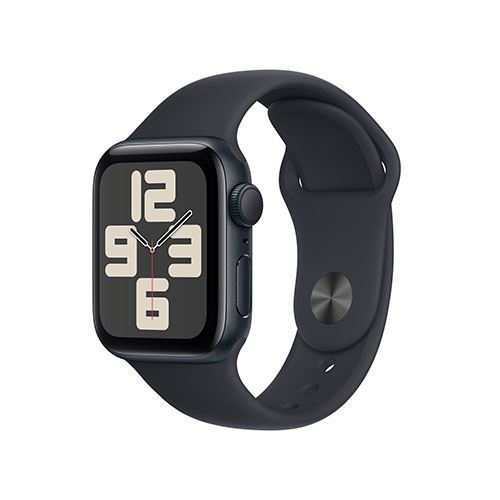 Apple Watch SE 40mm GPS Caja de aluminio Medianoche y correa deportiva medianoche - Talla S/M