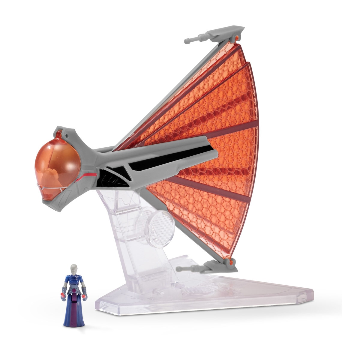 Bizak - Nave 8 Cm Ginivex Class Starfighter Y Figura Star Wars