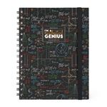 Cuaderno Legami L con espiral rayas Genius