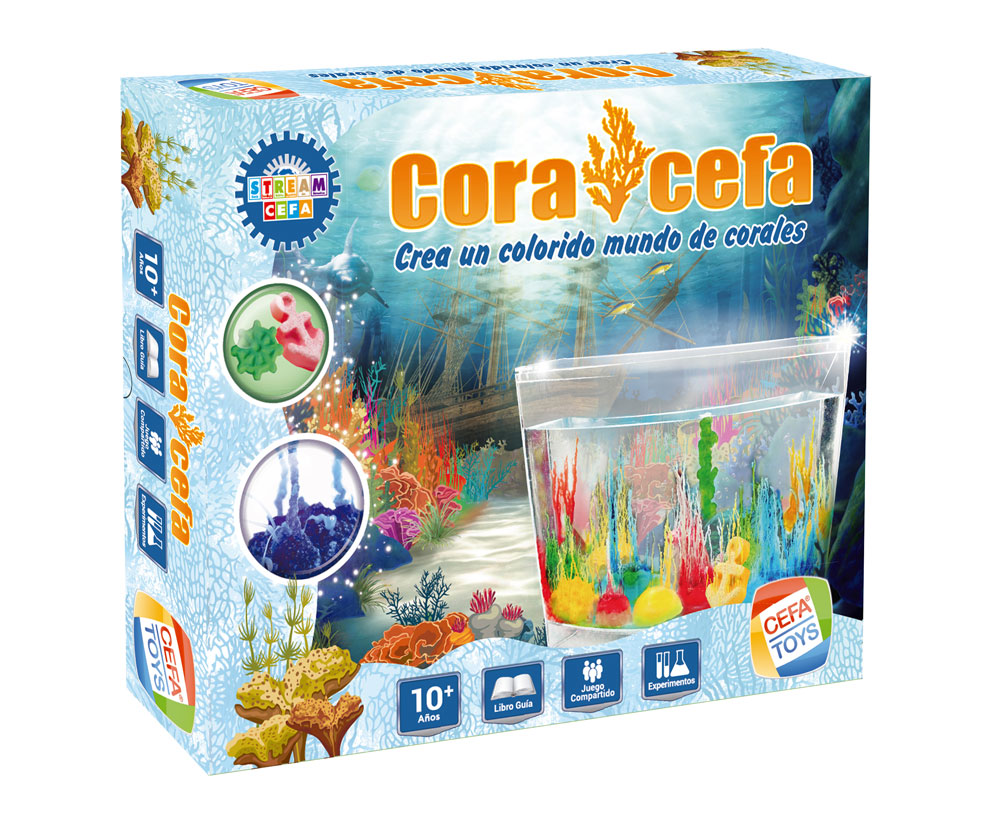 Juego de ciencia Cefa Coralcefa