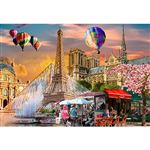 Puzzle de madera Wood City Spring in Paris grande 300 piezas