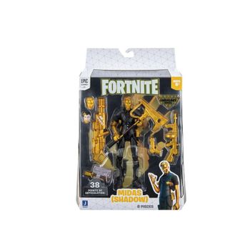 Figura Fortnite Midas Shadow Articulada Con Accesorios Serie Legendary 15 Cm (toy Partner - Fnt0656)