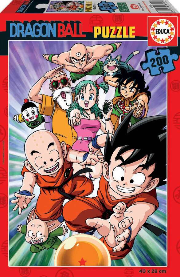 Puzzle Educa Dragon Ball 200 piezas