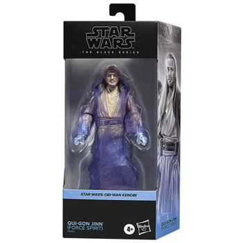 Star Wars The Black Series Qui-gon Jinn (force Spirit) - Figura - Star Wars - 4 Años+