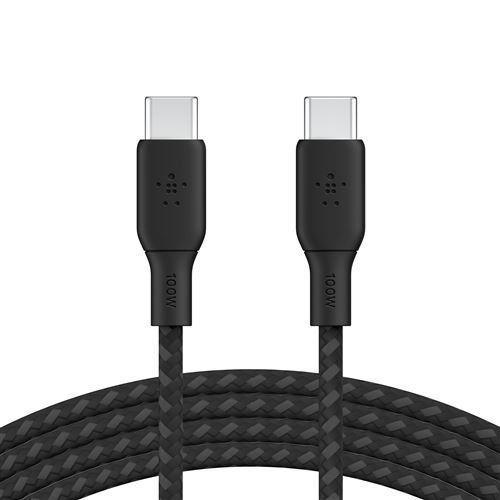 Cable Belkin BoostCharge USB-C a USB-C 100W Negro 2m