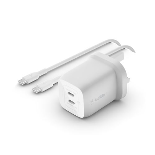 Cargador dual Belkin BoostCharge Pro 65W USB-C