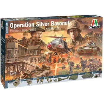 Italeri 6184s - Maqueta Guerra Vietnam Operation Silver Bayonet - Escala 1:72