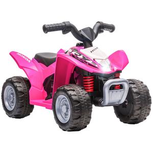 Quad eléctrico Honda rosa