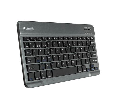 Teclado Subblim Smart Bluetooth para tablet y smart TV Gris