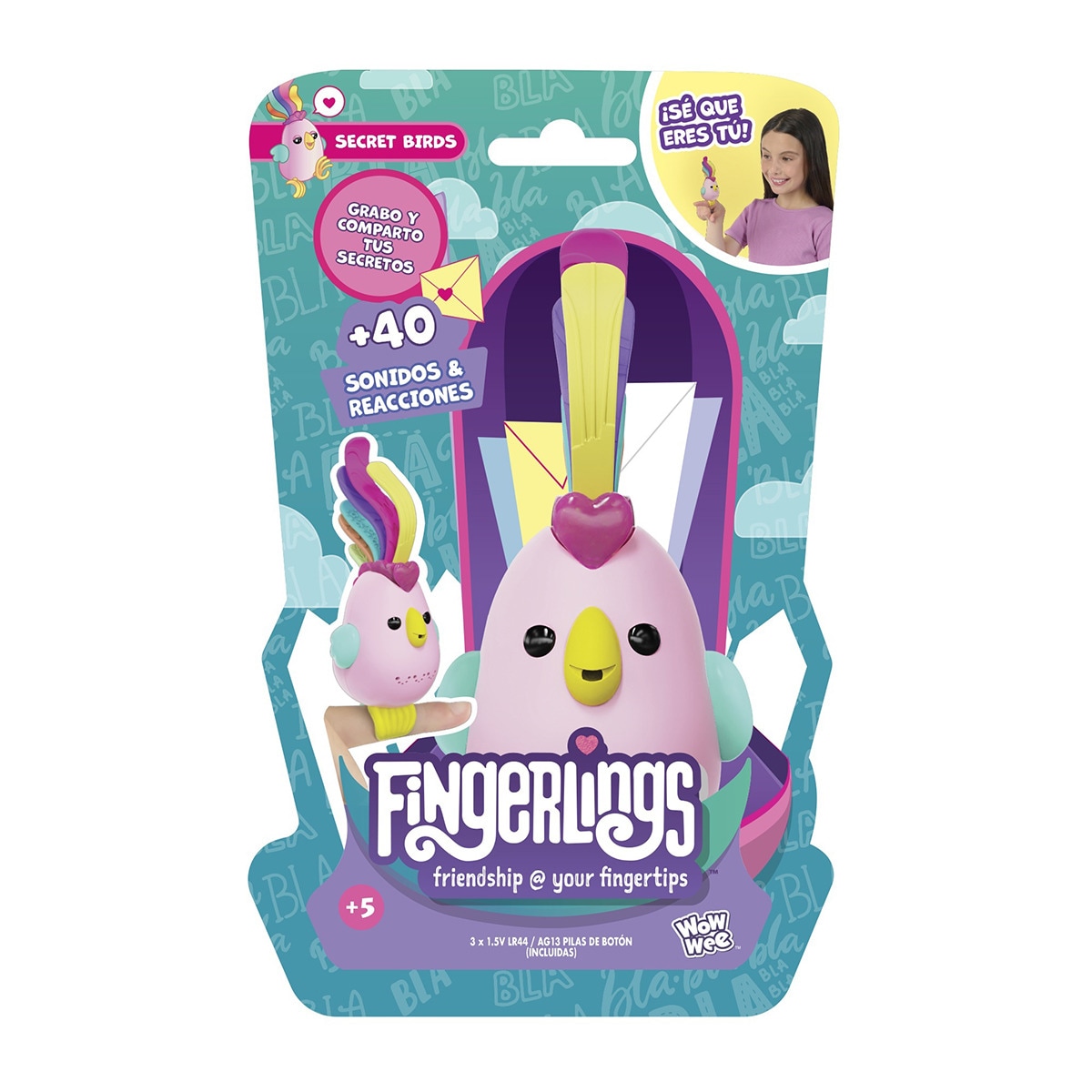 Bizak - Fingerlings Secret Birds Bizak modelos surtidos.