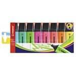 Estuche 8 marcadores STABILO BOSS ORIGINAL fluorecente